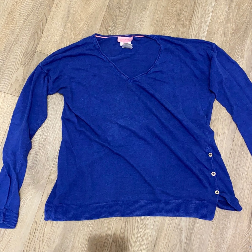 SZ LARGE Lilly Pulitzer VNeck Sweater